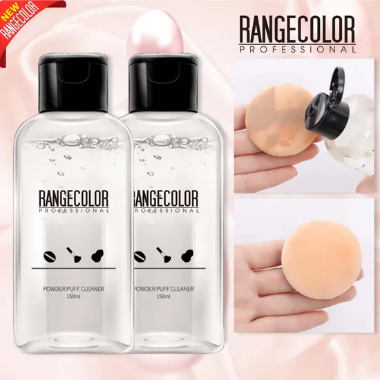 Outils de maquillage de marque privée, éponges, houppettes, nettoyants, éponges de maquillage, nettoyant liquide