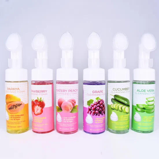 Remove Blackhead Makeup Bubble Cleanser with Naturally Vitamin C Face Wash Skin Facial Cleanser 