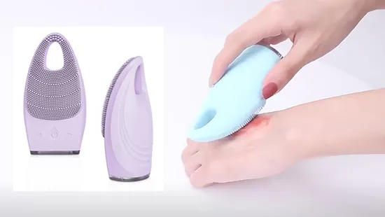 Brosse nettoyante pour le visage, masseur vibrant, nettoyant pour le visage en silicone