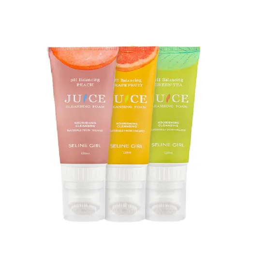 Seline Girl 120ml Juice Cleansing Foam pH Balancing Facial Cleanser 